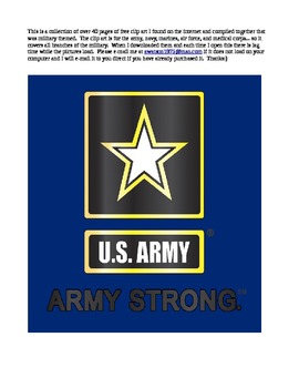 Preview of Preview for Military Clip Art