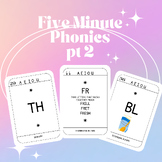 Five Minute Phonics Part 2!