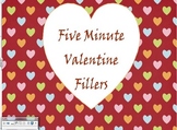 Five Minute Valentine Fillers