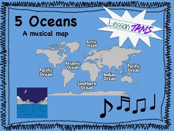 Preview of Geography Song: 5 Oceans MP3 & Lyrics