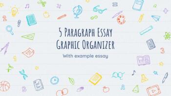 Preview of Five Paragraph Essay Graphic Organizer