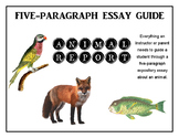 Five-Paragraph Essay Guide: Animal Report