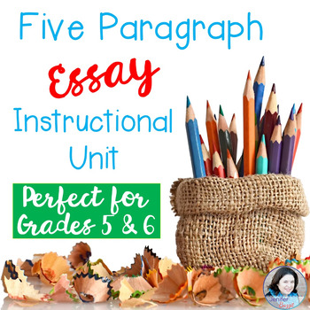 Preview of Five Paragraph Essay Instructional Unit