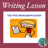 Five Paragraph Essay PowerPoint and Graphic Organizer