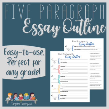 Preview of Five Paragraph Essay Outline