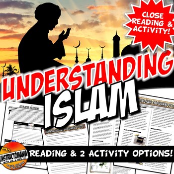 Download Five Pillars of Islam Close Reading, Worksheet & Advice E-mail Activity