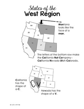 west study guide states regions united region grade jill russ subject