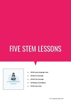 Preview of Five STEM Lessons