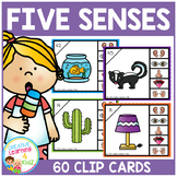 Five Senses Clip Cards