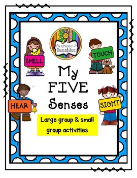 Preview of Five Senses Activity Set (for large group and small groups)