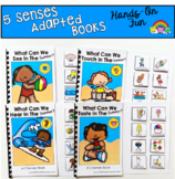 Five Senses Adapted Books:  Summer Theme