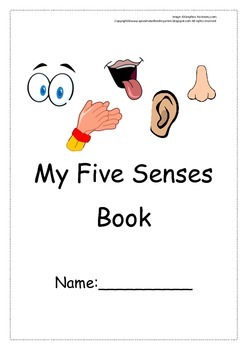 Preview of Five Senses Freebie