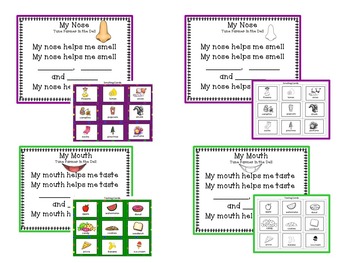 Five Senses Freebie by Kiddos Connect | TPT