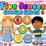 Five Senses Interactive Google Slides