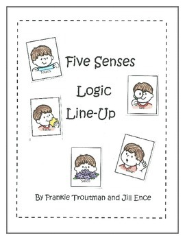 Preview of Five Senses Logic Line Up NO PREP!!! common core aligned