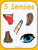 Five Senses No-Prep Thematic Unit Plan