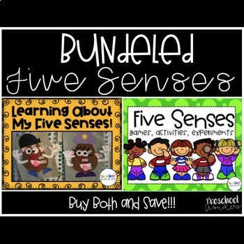 Preview of Five Senses Pack {Bundled}