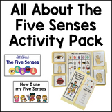 Five Senses Primary Activity My Five Senses Simple Activit