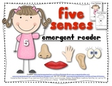 Five Senses {Science} Emergent Reader for Young Students