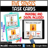 Five Senses Science Task Cards | Boom Cards