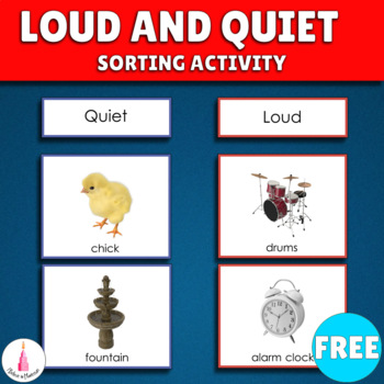 Preview of Five Senses Montessori Sorting Activity Cards - Sense of Hearing