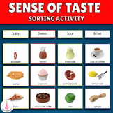 Five Senses Sorting - Sense of Taste Montessori Activity