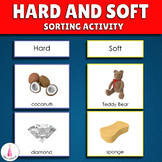 Five Senses Sorting - Sense of Touch (Hard and Soft) Monte