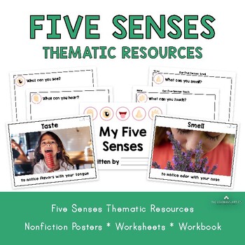 Preview of Five Senses | Thematic Resources | Nonfiction Photos