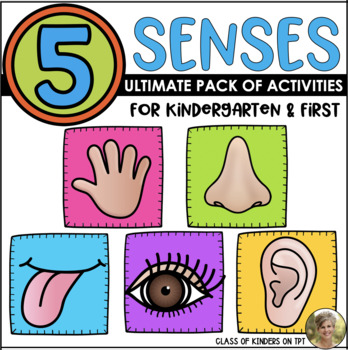 Preview of Five Senses Ultimate Pack for Kindergarten & First Grade Science