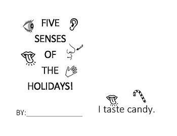 Preview of Five Senses of the Holidays!