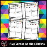 Five Senses of the Seasons Writing Activity Worksheets