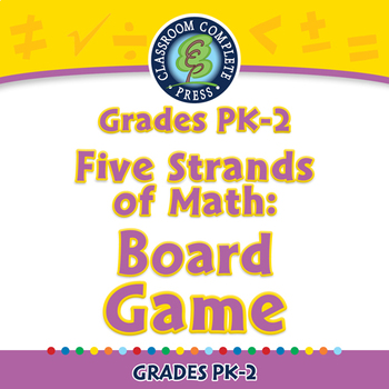 Preview of Five Strands of Math: Board Game - MAC Gr. PK-2