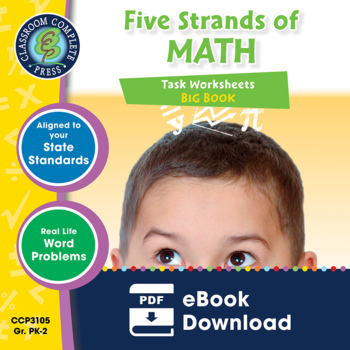 Preview of Five Strands of Math - Tasks BIG BOOK - BUNDLE Gr. PK-2