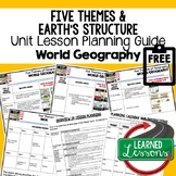 Five Themes of Geography Lesson Plan Guide for World Geogr