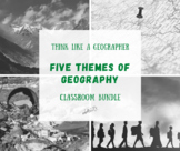 Five Themes of Geography: 4 Lesson Classroom Bundle