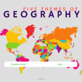 Five Themes of Geography (Google Classroom) for Social Stu