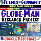 Five Themes of Geography Globe-Man Research Project | 5 Th