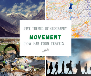 Preview of Five Themes of Geography: Movement - How Far Food Travels