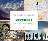 Five Themes of Geography: Movement - How Far Food Travels