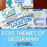 Five Themes of Geography POSTERS