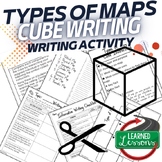 Five Themes of Geography Activity Research Cube with Writing