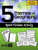 Five Themes of Geography Speed Stations