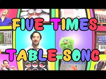 Preview of Five Times Table Song!