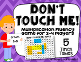 Five Times Tables: Don't Touch Me! Multiplication Fact Flu