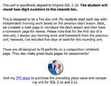 Five-day Rounding Unit for 2nd Grade