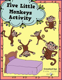 Five little Monkeys Activity