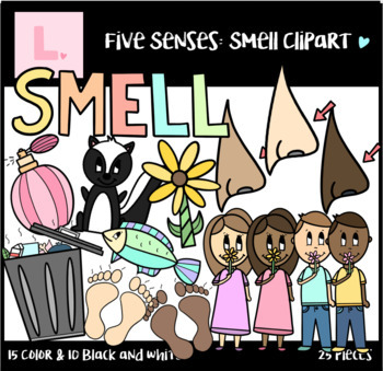 to smell clipart