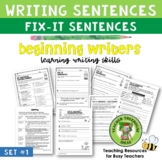 Fix-It Sentences | Writing Skills | Punctuation | Writer's