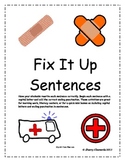 Writing Sentences | Fix It Up | Capitalization and Punctuation