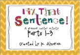 Fix That Sentence Parts 1-3 Bundle